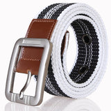 Nylon,Woven,Military,Tactical,Leisure,Solid,Adjustable,Waistband,Alloy,Buckle