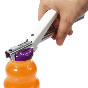 KCASA,Adjustable,Manual,Stainless,Steel,Opener,Gripper,Bottle,Opening