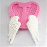 Angel,Wings,Silicone,Fondant,Chocolate,Polymer,Mould