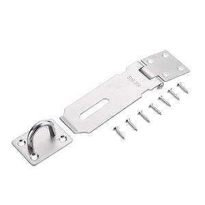 Stainless,Steel,Staple,Safety,Padlock,Latch,Waterproof,Screws