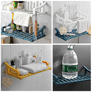 Suction,Mount,Storage,Holder,Shelves,Bathroom,Kitchen,Organizer,Shower,Shelf