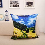 Landscape,Painting,Throw,Pillow,Office,Cushion,Cover