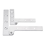 Stainless,Steel,Concealed,Hinge,Chicken,Mouth,Shape,Hinge,Degree,Rotating,Hardware