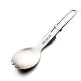 IPRee,Outdoor,Folding,Spoon,Titanium,Alloy,Spoon,Picnic,Tableware,Outdoor,Camping