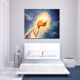 Miico,Painted,Paintings,Light,Christ,Decoration,Paintings