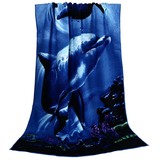 70x150cm,Dolphin,Penguin,Print,Absorbent,Microfiber,Beach,Towels,Quick,Towel