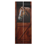 Adhesive,Mural,Decals,Horse,Sticker,Decor,77x200cm