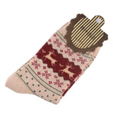 Women,Christmas,Thicken,Middle,Socks,Casual,Christmas,Socks