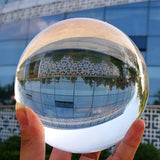 110MM,Clear,Glass,Crystal,Healing,Photography,Sphere,Decorations