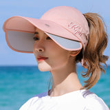 Adjustable,Sunshade,Cover,Femal,Outdoor,Travel,Running,Summer,Beach