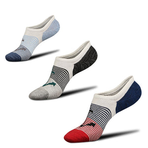 Cottton,Stripe,Ankle,Socks,Athletic,Sport,Resistant,Deodorization,Socks