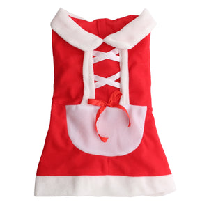 Puppy,Christmas,Santa,Claus,Dress,Clothes,Costume,Apparel,Coats