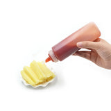 Clear,Plastic,Squeeze,Sauce,Ketchup,Cruet,Bottles,Flavouring