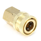 Pressure,Washer,Female,Brass,Quick,Connect,Adapter,Coupler,Cleaning"