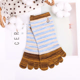 Ladies,Socks,Simple,Fashion,Cotton,Striped,Ankle,Socks