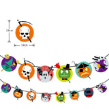 Halloween,Hanging,Triangle,Horror,Pumpkin,Props,Ghost,Banner,Garland,Halloween,Party,Decoration