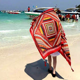 Honana,100x180cm,Bohemian,Linen,Beach,Towel,National,Style,Woman,Towel,Scarf,Sheet,Tapestry