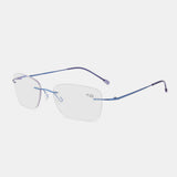 Unisex,Frameless,Light,Intelligent,Automatic,Reading,Glasses,Presbyopic,Glasses