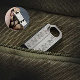 SEEKNITE,Survival,Whistle,Decibel,Double,Whistle,Titanium,Alloy,Keychain,Emergency,Multi