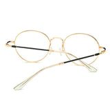 Unisex,Ultralight,Radiation,Protection,Eyeglasseess,Round,Metal,Vintage,Glasses