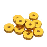 Suleve,M3AN11,10Pcs,Manual,Knurled,Thumb,Screw,Spacer,Washer,Aluminum,Alloy,Multicolor