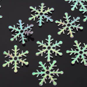 300pcs,Merry,Christmas,Snowflake,Sequins,Santa,Claus,Ornaments,Christmas,Tress,Holiday,PartyClothing,Christmas,Decorations