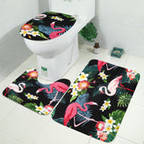 Bathroom,Carpet,Toilet,Cover,Shower,Curtain,Polyester,Fabric