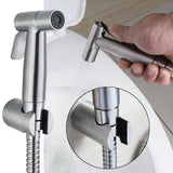 Brushed,Stainless,Toilet,Handheld,Bidet,Douche,Shower,Spraying,Shattaf