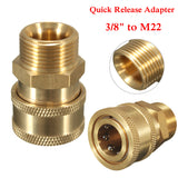 Brass,Quick,Release,Adapter,Connect,Metric,Pressure,Washer