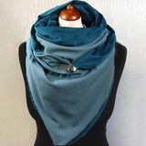 Women,Cotton,Thick,Winter,Outdoor,Casual,Solid,Color,Scarf,Shawl