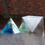 Super,Pyramid,Silicone,Mould,Resin,Decorative,Craft,Jewelry,Making,Jewelry