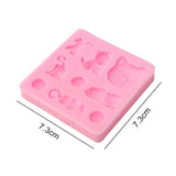 Chocolate,Candy,Jelly,Fondant,Silicone,Baking,Bakeware,Mould