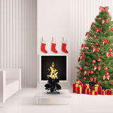 Blades,Christmas,Shape,Stove,Powered,Burner,Fireplace