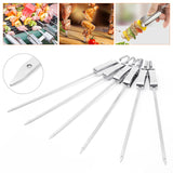 Skewers,Stainless,Steel,Skewers,Metal,Grilling,Skewers,Reusable,Sticks,Storage