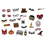 53Pcs,Halloween,Party,Decoration,Balloons,Banners,Photo,Booth,Props,Scary,Selfie,Party,Decoration