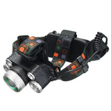 XANES,2500LM,Headlamp,Mechanical,Camping,Hiking,Cycling