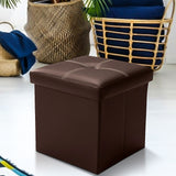 Multifunctional,Storage,Stool,Leather,Ottoman,Bench,Footrest,Footstool,Square,Chair,Office,Furniture