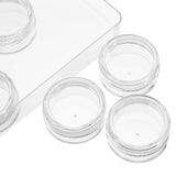 12Pcs,Clear,Round,Plastic,Sample,Empty,Storage,Containers,Screw