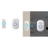 YIROKA,Wireless,Doorbell,Chimes,Wireless,Doorbell,Waterproof,Smart,Doorbell,Alarm,System