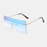 Women,Frameless,Square,Shape,Fashion,Personality,Protection,Sunglasses