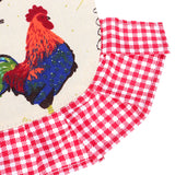 Chicken,Figure,Saddle,Apron,Feather,Cotton,Jacket,Protection,Aprons