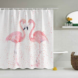 Flamingo,Waterproof,Shower,Curtain,Waterproof,Toilet,Cover,Toilet,Bathroom,Decor