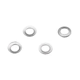 100Pcs,Stainless,Steel,Tooth,Washers,Ribbed,Safety,Spring,Washer