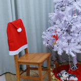 Chair,Cover,Santa,Claus,Party,Decor,Slipcover,Kitchen,Table