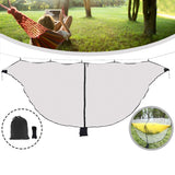 275x135cm,Hammock,Mosquito,Degree,Protection,Sided,Diagonal,Zipper,Camping,Hammocks