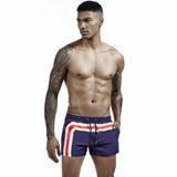 SEOBEAN,Men's,Hiking,Shorts,Breathable,Quick,Beach,Stripes,Leisrue,Briefs,Fitness,Running,Shorts,Sportswear