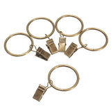 40pcs,Metal,Window,Bathroom,Curtain,Clips,Rings,Voile,Drapery,Inner,Diameter