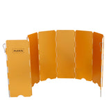 Alocs,Outdooors,Stove,Shield,Folding,Plates,Board,Cooking,Backplate,Verge,Board,Aluminum,Alloy