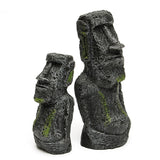 Resin,Easter,Island,Statues,Ornament,Aquarium,Decoration