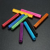 Suleve,M3AS8,10Pcs,Knurled,Standoff,Aluminum,Alloy,Anodized,Spacer,Multicolor